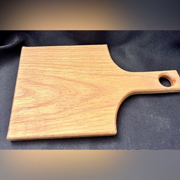 Handmade Wooden Cutting Board and Bread Violin Bow Knife Saw Serrated New Gift - Picture 7 of 16